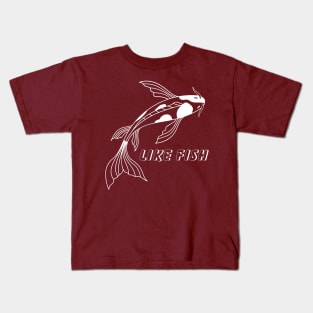 I Like Fish Kids T-Shirt